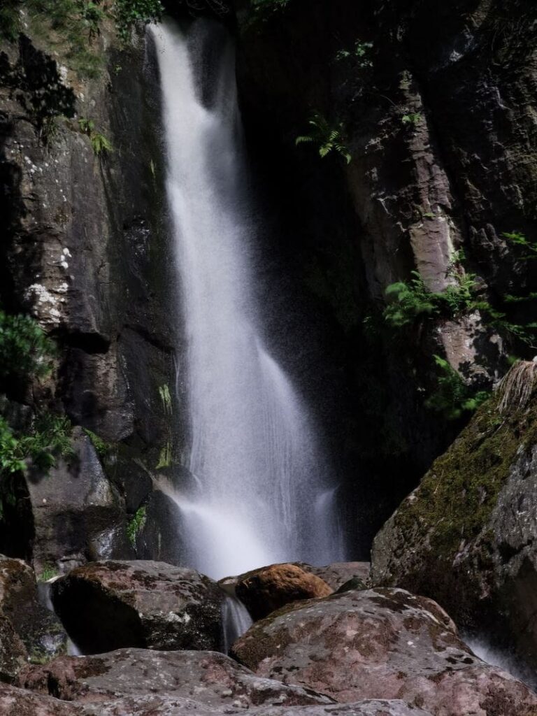 Langenhennersdorfer Wasserfall - größter Wasserfall in der Sächsischen Schweiz