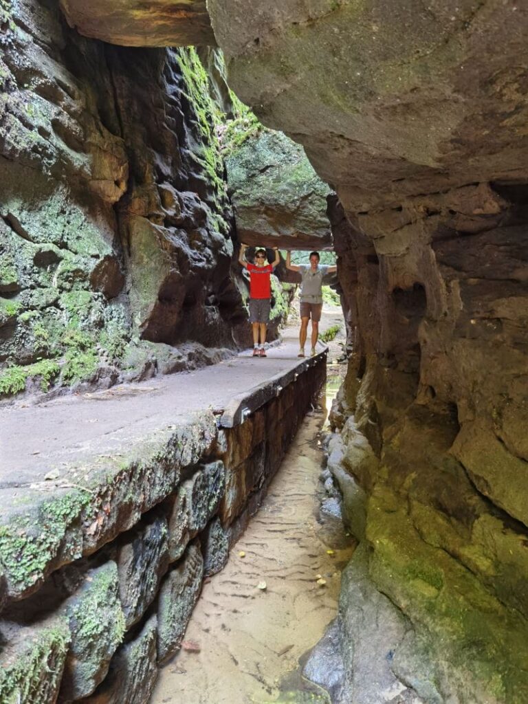 Die Uttewalder Grund Wanderung zum bekannten Uttewalder Felsentor