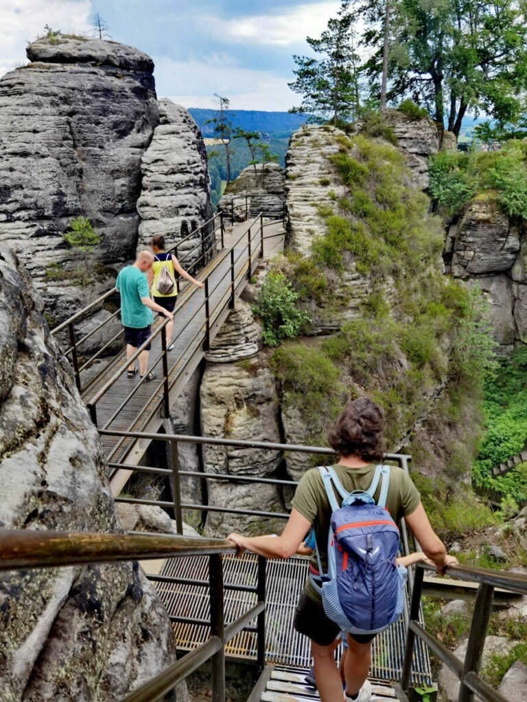 Basteibrücke Highlight - die Felsenburg Neurathen