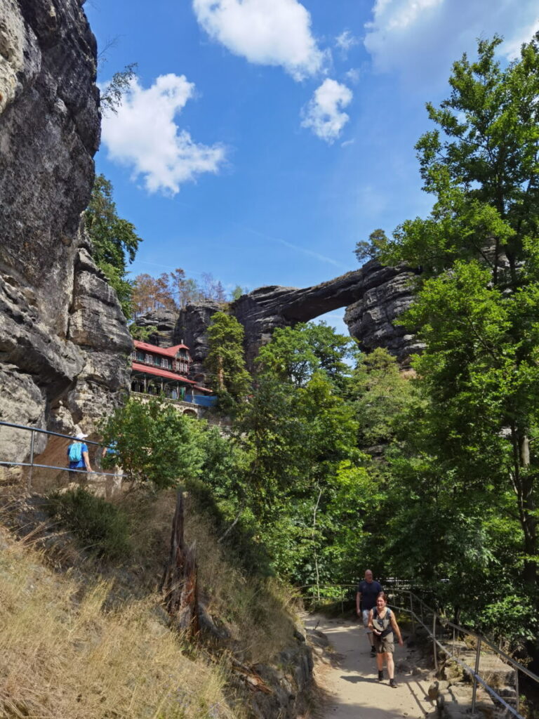 Die Prebischtor Wanderung im Elbsandsteingebirge