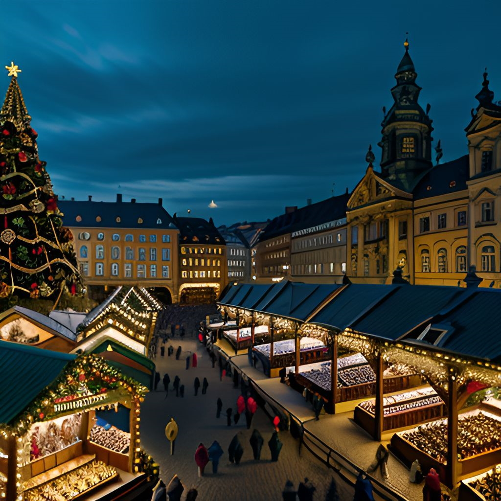 Der romantische Striezelmarkt Dresden - findet bereits seit 1434 statt